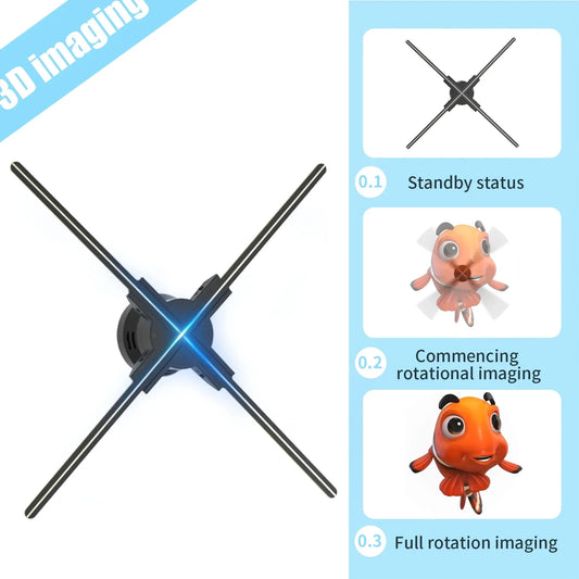 Amazing 3D Hologram Fan