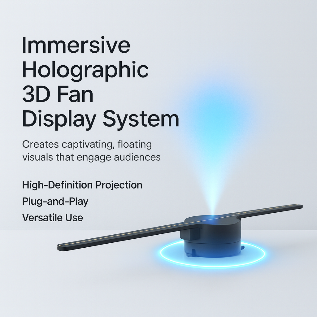 Holographic 3D Fan Display System