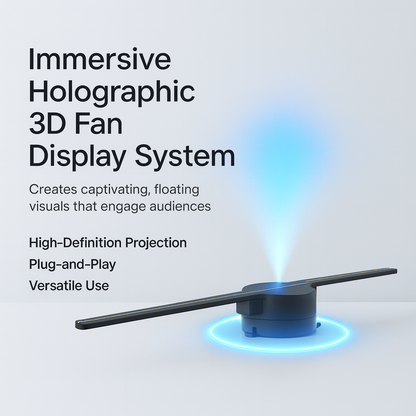 Holographic 3D Fan Display System